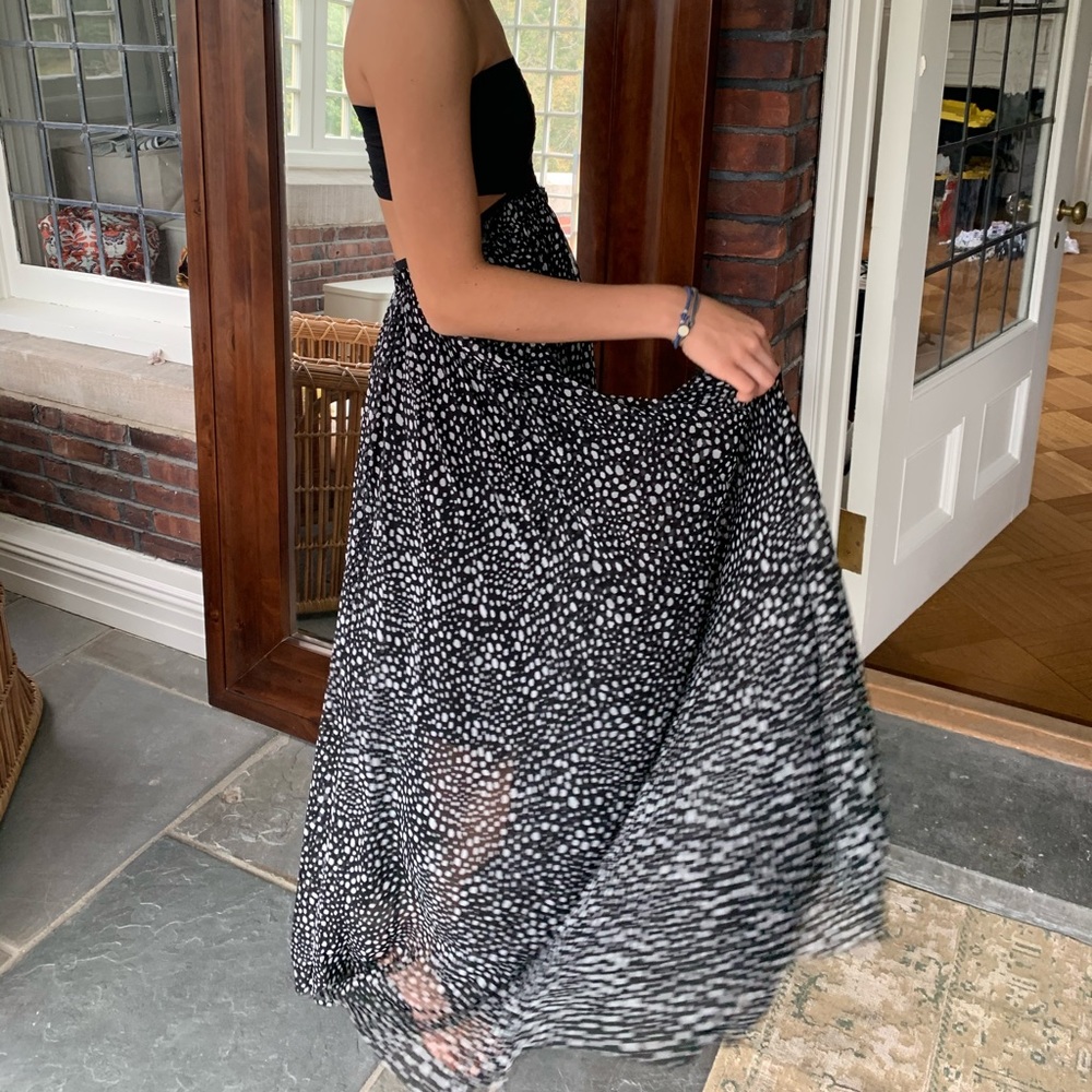 Black & white dress